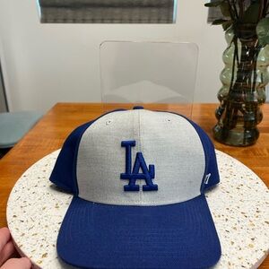 Dodgers LA Blue and Gray Baseball Cap